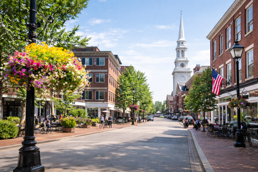 moving to NH small town living