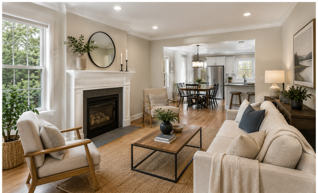 Selling a house in New Hampshire after professional preparation
