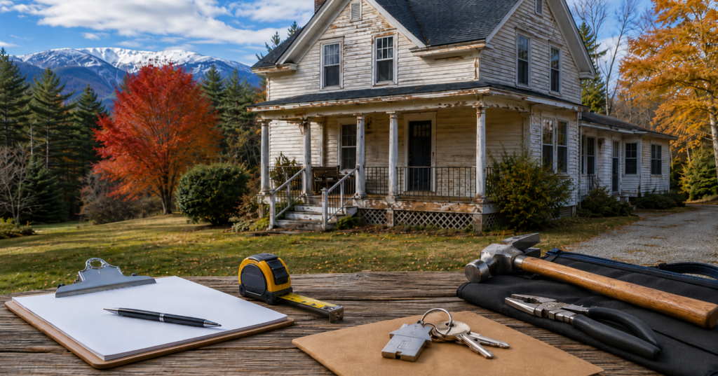 Sell a house as-is in New Hampshire or make repairs first